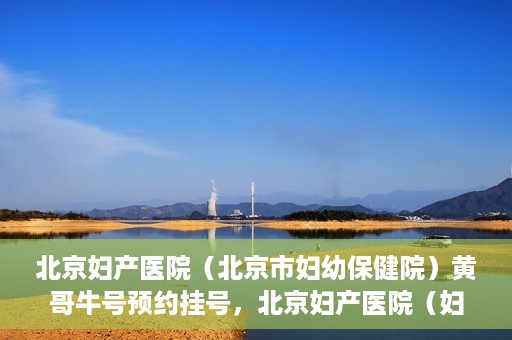 北京妇产医院（北京市妇幼保健院）黄哥牛号预约挂号，北京妇产医院（妇幼保健院）黄哥牛号预约挂号攻略，轻松挂号，就医无忧！