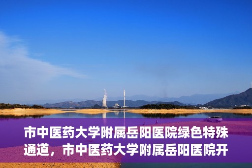市中医药大学附属岳阳医院绿色特殊通道，市中医药大学附属岳阳医院开通绿色特殊通道，助力健康岳阳建设