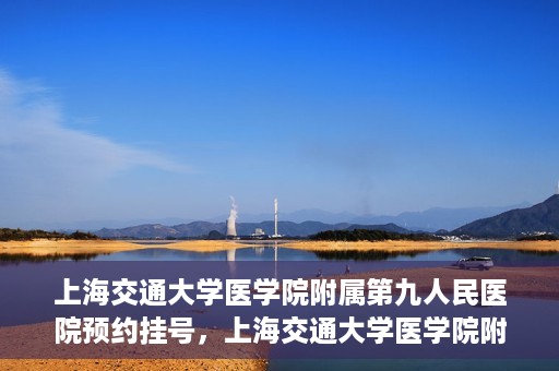 上海交通大学医学院附属第九人民医院预约挂号，上海交通大学医学院附属第九人民医院预约挂号指南，轻松挂号，便捷就医新体验