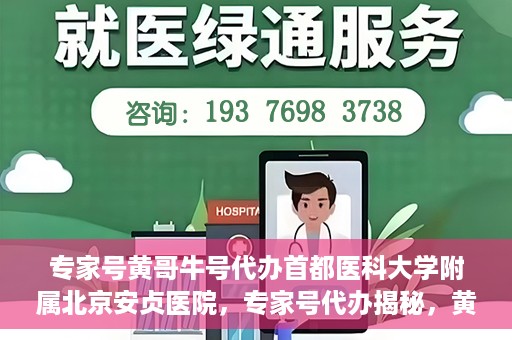 专家号黄哥牛号代办首都医科大学附属北京安贞医院，专家号代办揭秘，黄哥牛号与北京安贞医院的深度解析