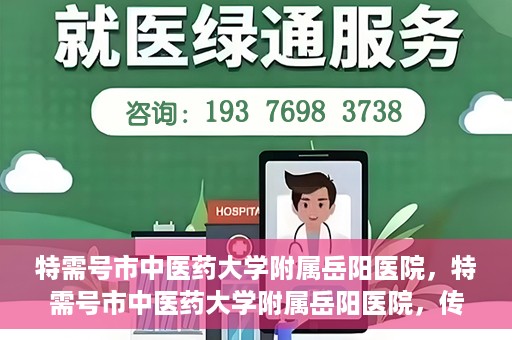 特需号市中医药大学附属岳阳医院，特需号市中医药大学附属岳阳医院，传统医学与现代医疗的交融之地